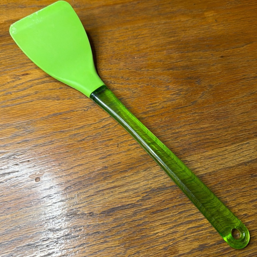 Lime Green Silicone‎ Spatula Turner Flipper